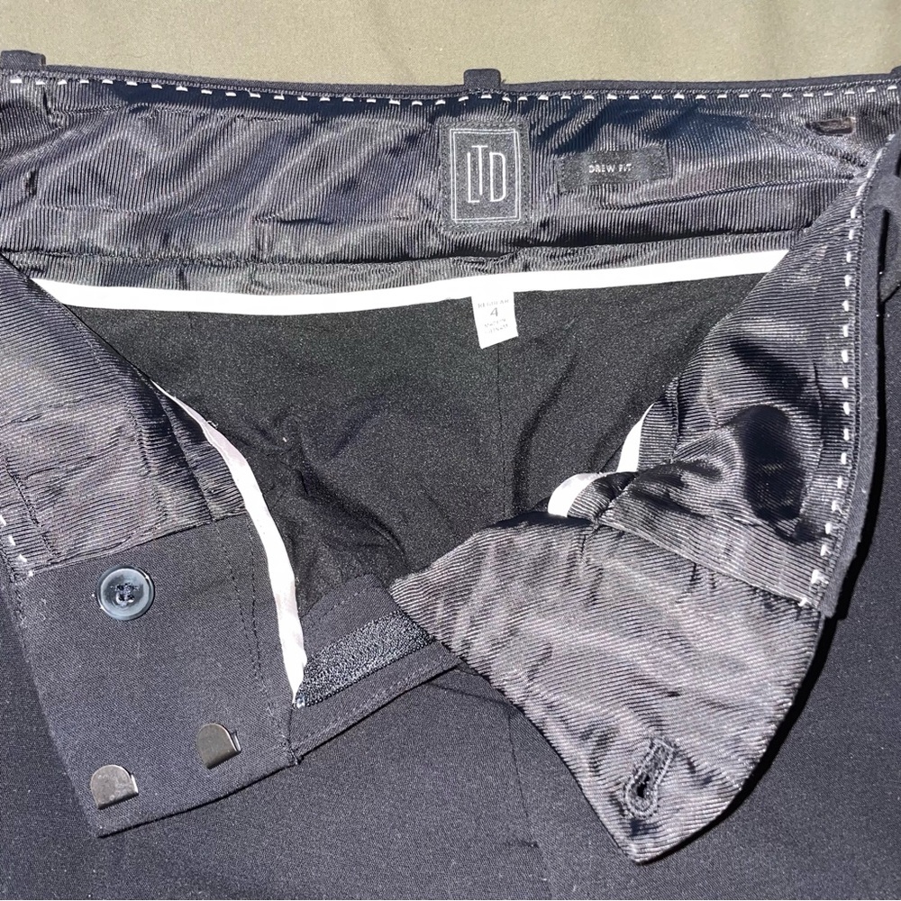 The Limited Luxe Collection Drew Fit Low-Rise Bootcut Pants Fully Lined Womens 4 - Picture 6 of 6